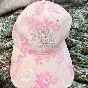 LoveShackFancy Pink Floral Cap